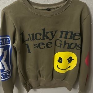 lucky me i see ghost sweatshirt
